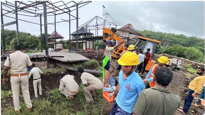 दर्दनाक हादसा, फॉर्म हाउस की छत गिरने से 5 मजदूरों की मौत