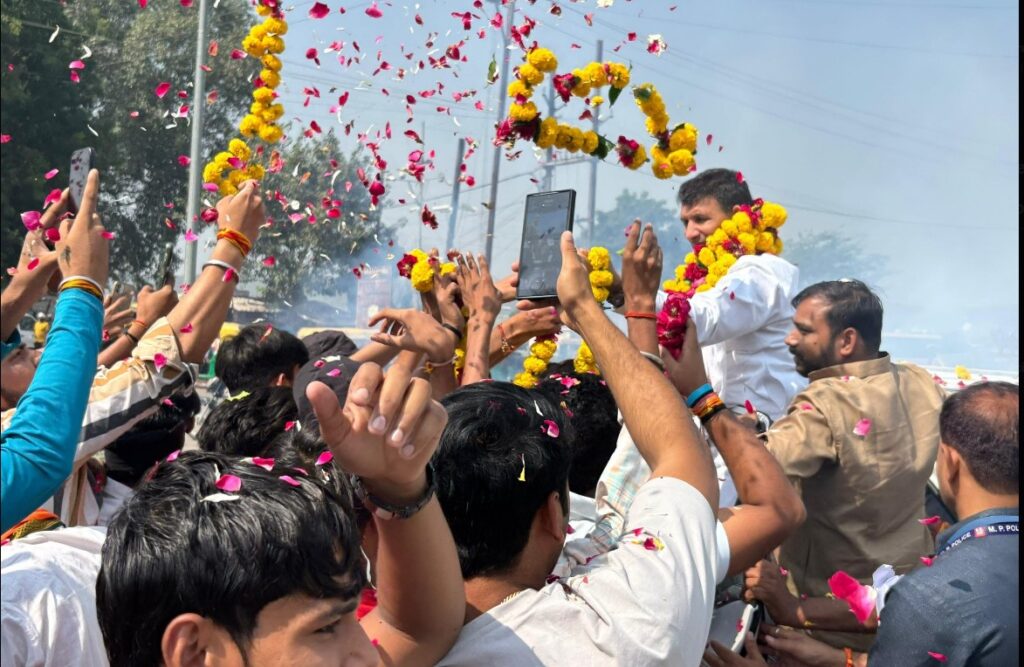 बुधनी विधानसभा में कांग्रेस अध्यक्ष जीतू पटवारी का जनसंपर्क अभियान: राजकुमार पटेल के समर्थन में दो दिवसीय दौरा