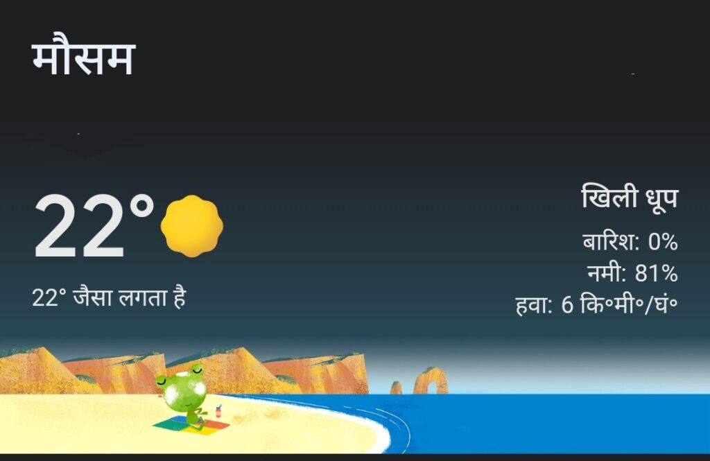 Day temperature dropped by 3° in Madhya Pradesh