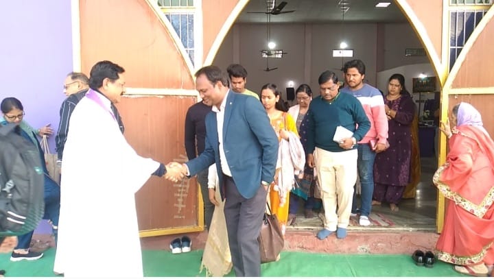 St. John's Church built in Govindpura as Priest Welfare Sunday