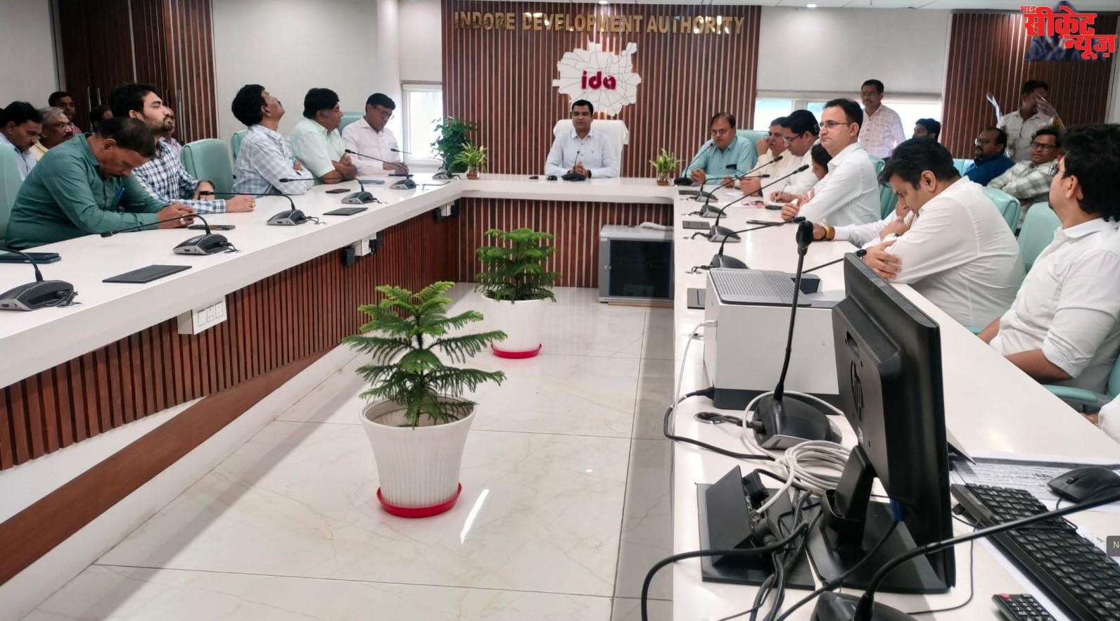 आईडीए सीईओ अहिरवार की यादगार बिदाई