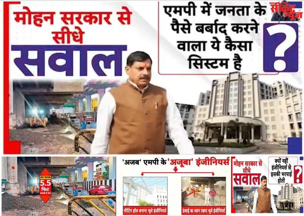 एमपी गज़ब: विकास या बर्बादी? जिम्मेदार कौन इंजीनियरिंग या सरकार- नगर निगम हो, भोपाल मेट्रो या फिर पीडब्ल्यूडी… सभी में हुई घपलेबाजी