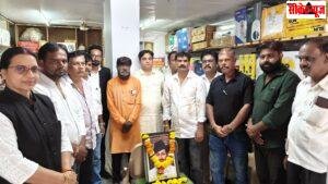 शहीद भगत सिंह को कांग्रेसियों ने किया याद, बलराम जयंती के जुलूस का किया स्वागत।