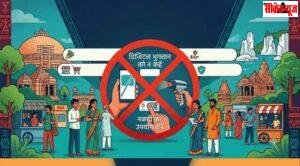 MP :’No UPI Day’, MDR शुल्क के विरोध में व्यापारी लामबंद, QR स्कैनर पर काला कपड़ा बांधकर जताएंगे विरोध