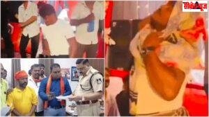 जबलपुर के गणेश पंडाल का कथित अश्लील डांस वीडियो वायरल, हिंदू धर्म सेना ने उठाए सवाल