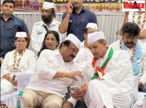 देवास में सद्भावना संकल्प पदयात्रा, सज्जन सिंह वर्मा ने दिलाया सामाजिक सद्भाव का संकल्प