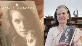 सोनिया गांधी ने अपनी किताब ‘बिलॉन्गिंग’ के साथ शेयर किया पहला पोस्ट